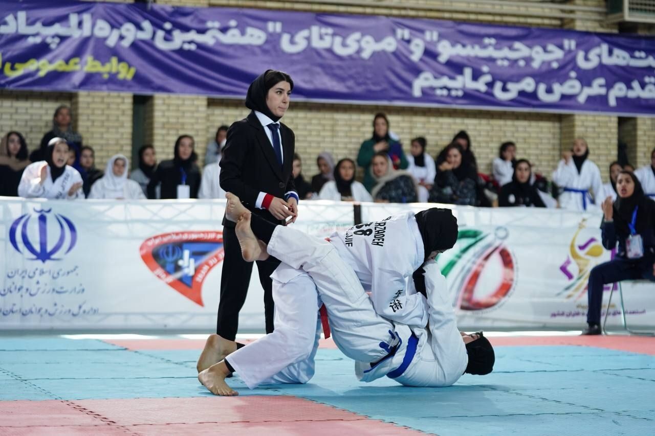 مسابقات جوجیتسو استعدادهای برتر کشور در البرز برگزار شد