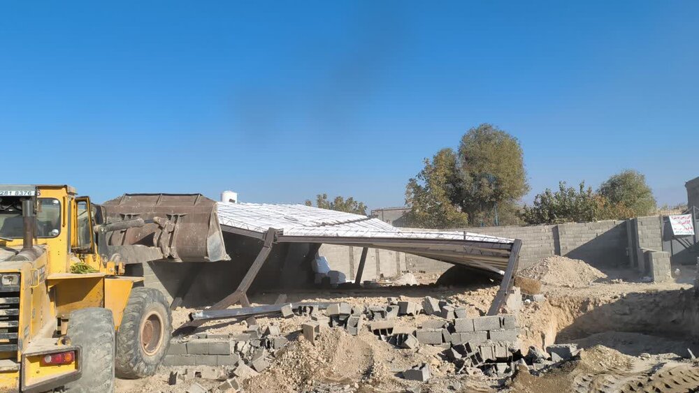 جلوگیری از ۲۰۰۰ میلیارد تومان تغییر کاربری در روستای اغلان‌تپه البرز