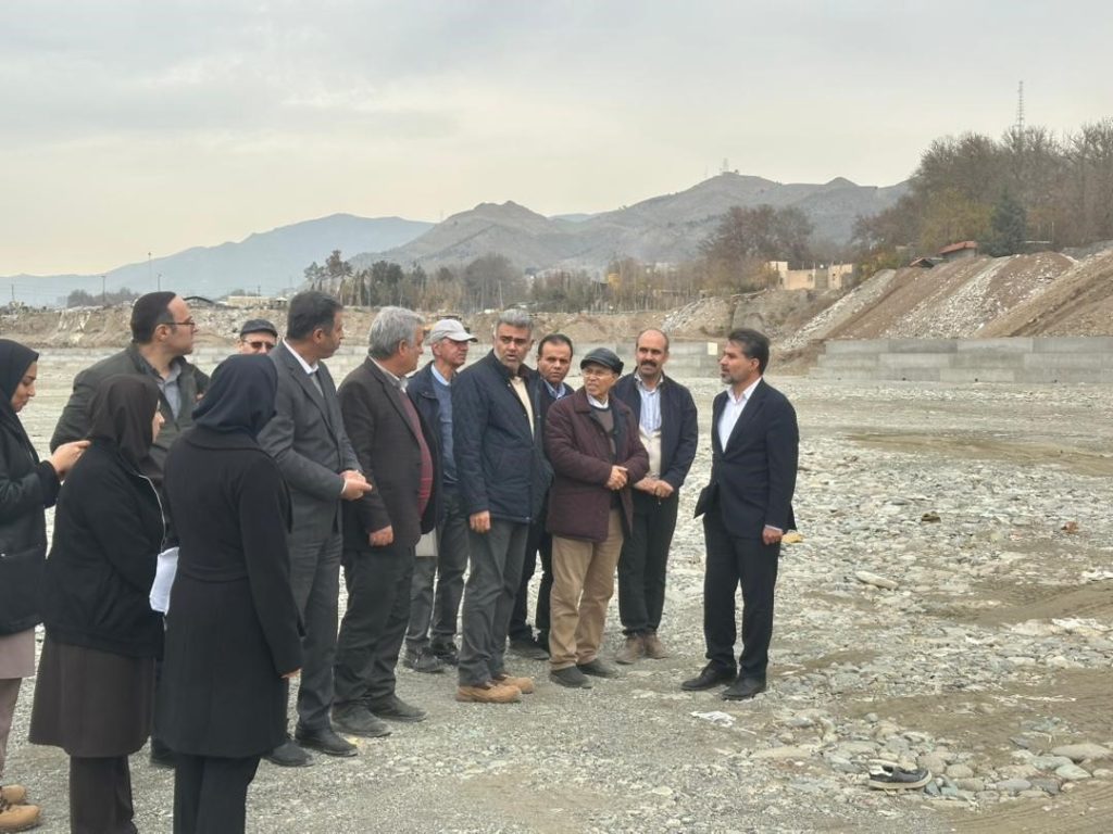 پیشرفت ۹۰ درصدی پروژه تثبیت دیوارهای رودخانه کرج