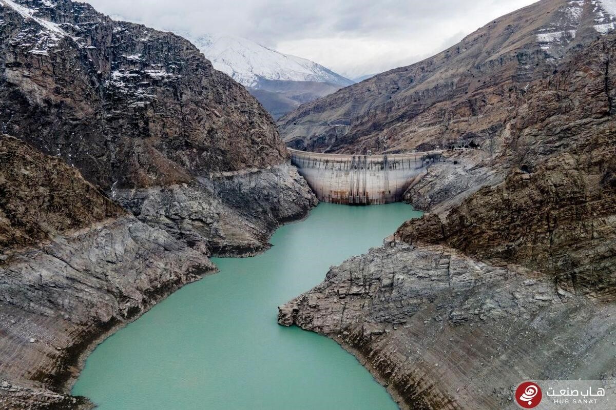 حجم سدهای کشور باوجود بارش ها ۲۲ درصد کاهش دارد