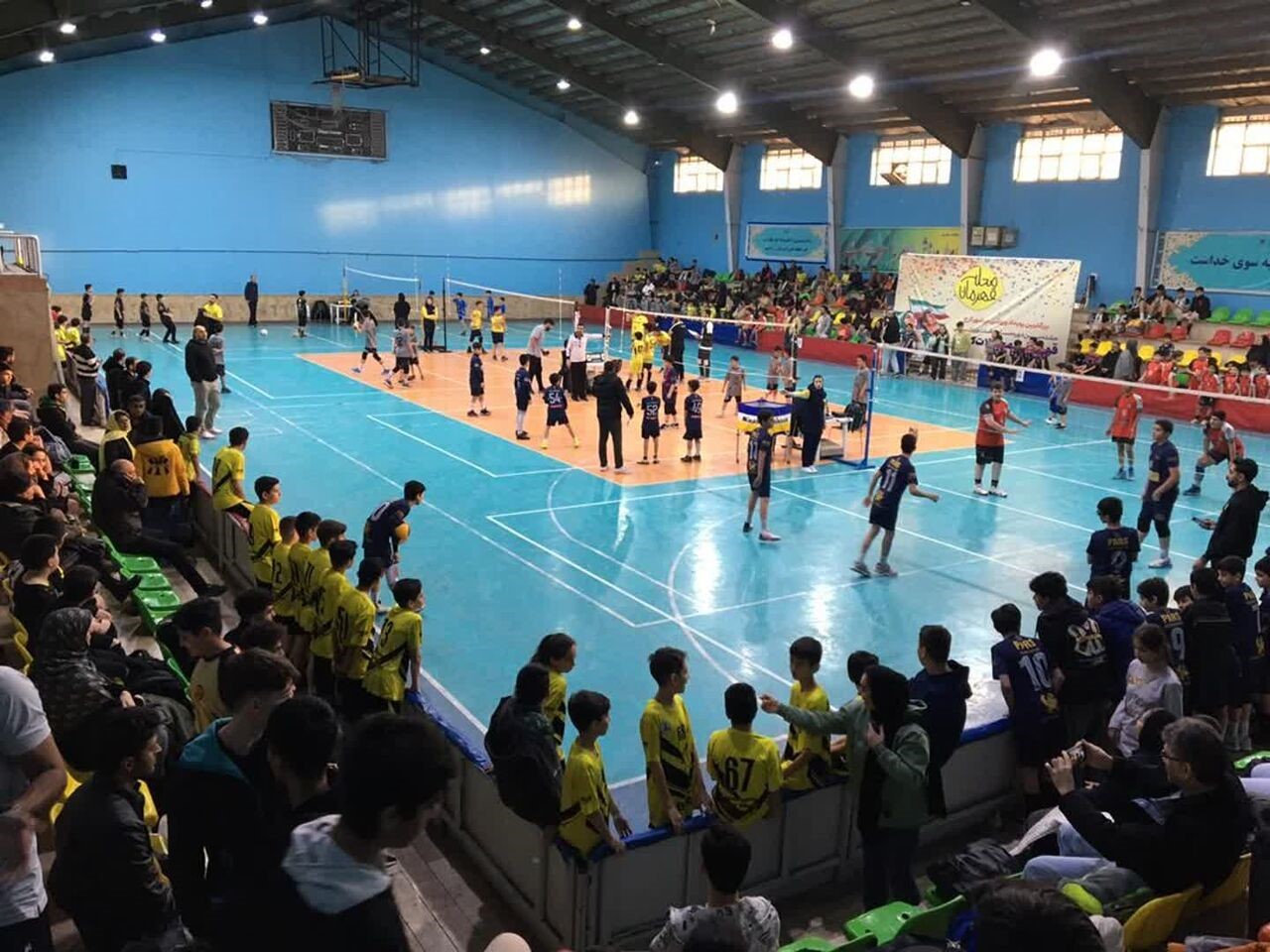 مسابقه های ورزشی محلات کرج در اوج تماشا