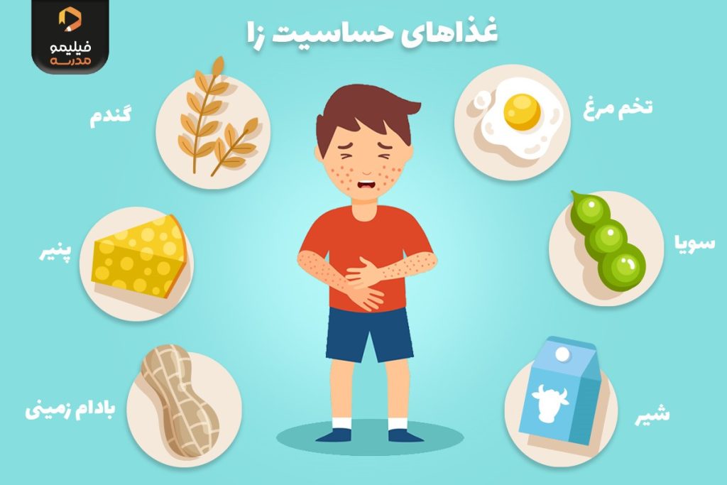 آلرژی غذایی افراد از چه زمانی آغاز می‌شود؟