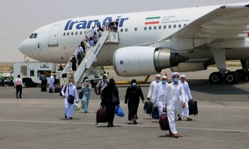 تداوم عملیات بازگشت حجاج؛ انتقال بیش از ۸۷۰۰ نفر با ۷۴ سورتی پرواز