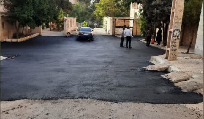 اجرای ۱۵ هزار مترمربع عملیات ترمیم آسفالت در شهر مهستان